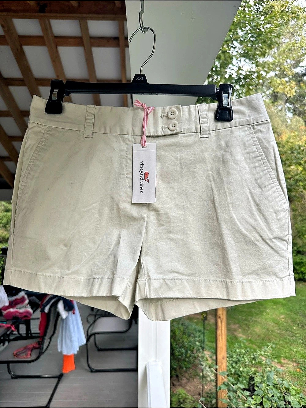 vineyard vines Dayboat Short Bermuda Shorts in Beige Size 0 NWT